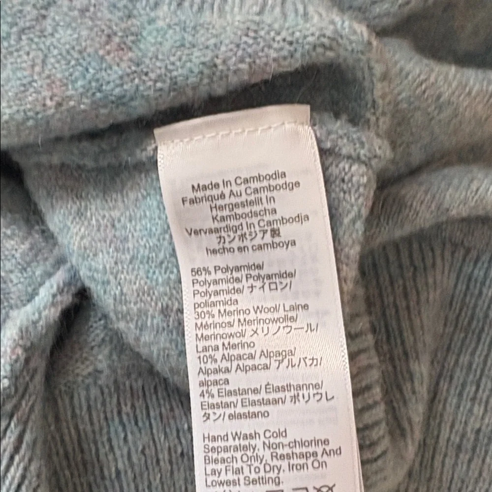 J. Crew Sweater Alpaca Blend Crewneck Knit Minimalist oversized